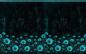 Preview: Night Garden - Bordüre - Jersey